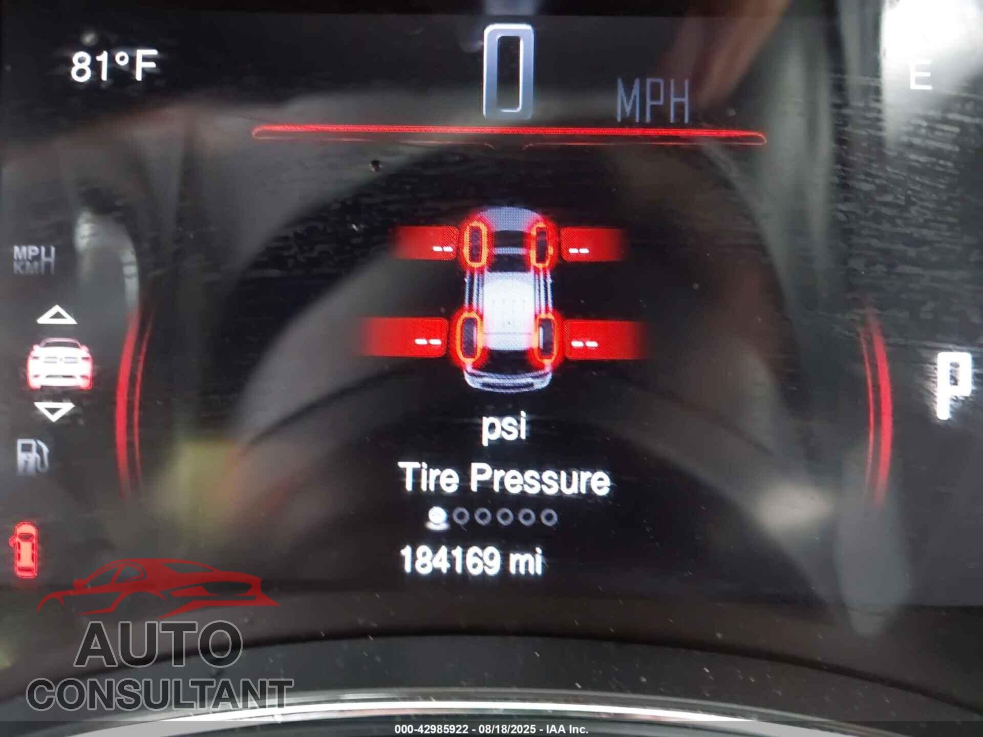 DODGE DURANGO 2015 - 1C4RDHDG7FC244401