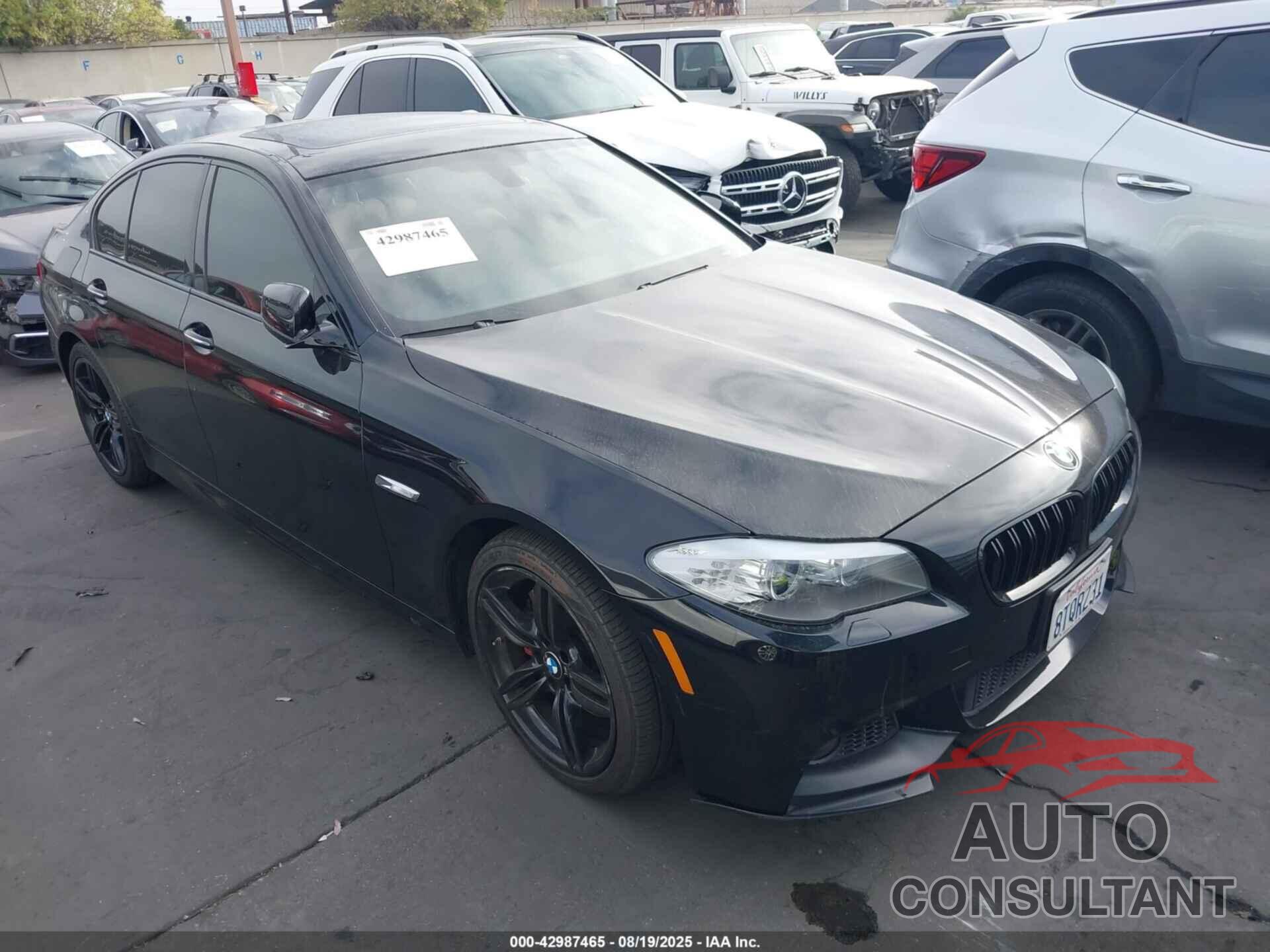BMW 550I 2013 - WBAFR9C5XDDX80239