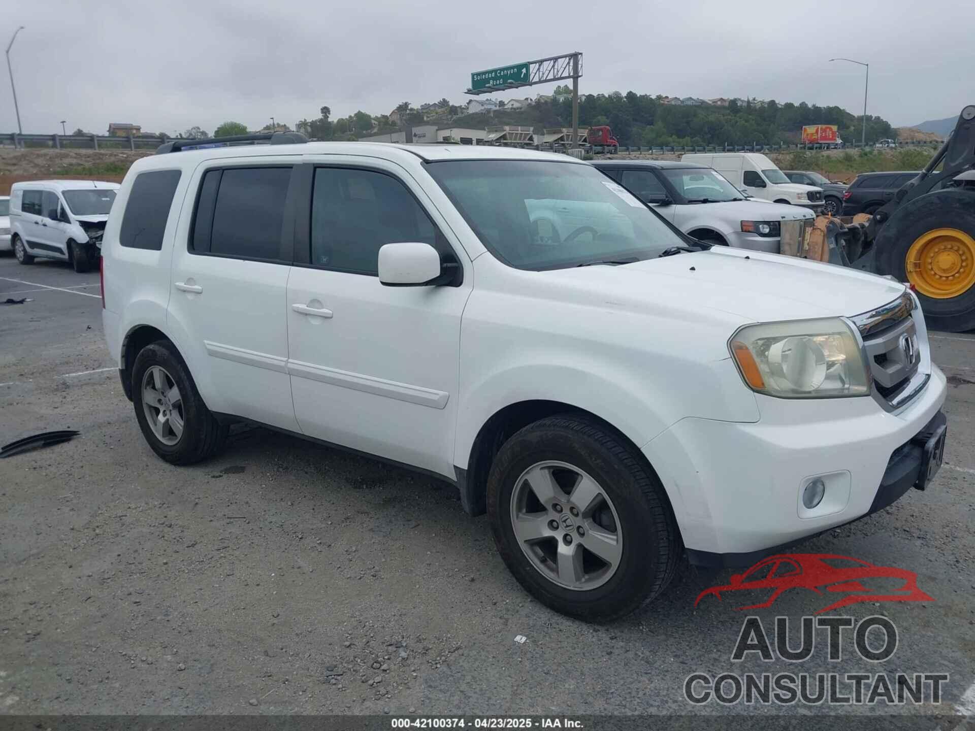 HONDA PILOT 2011 - 5FNYF3H57BB016834
