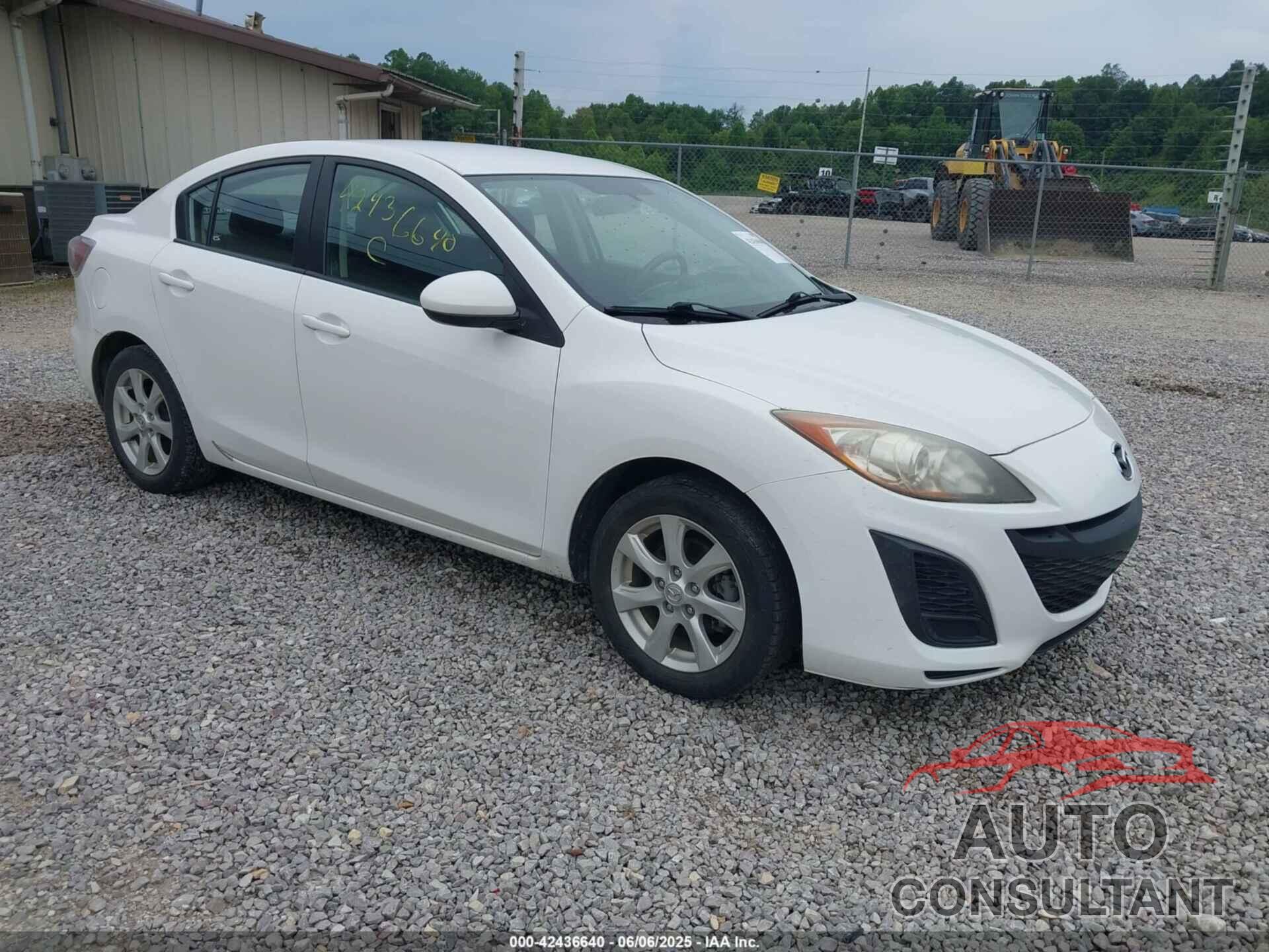 MAZDA MAZDA3 2010 - JM1BL1SF7A1244246
