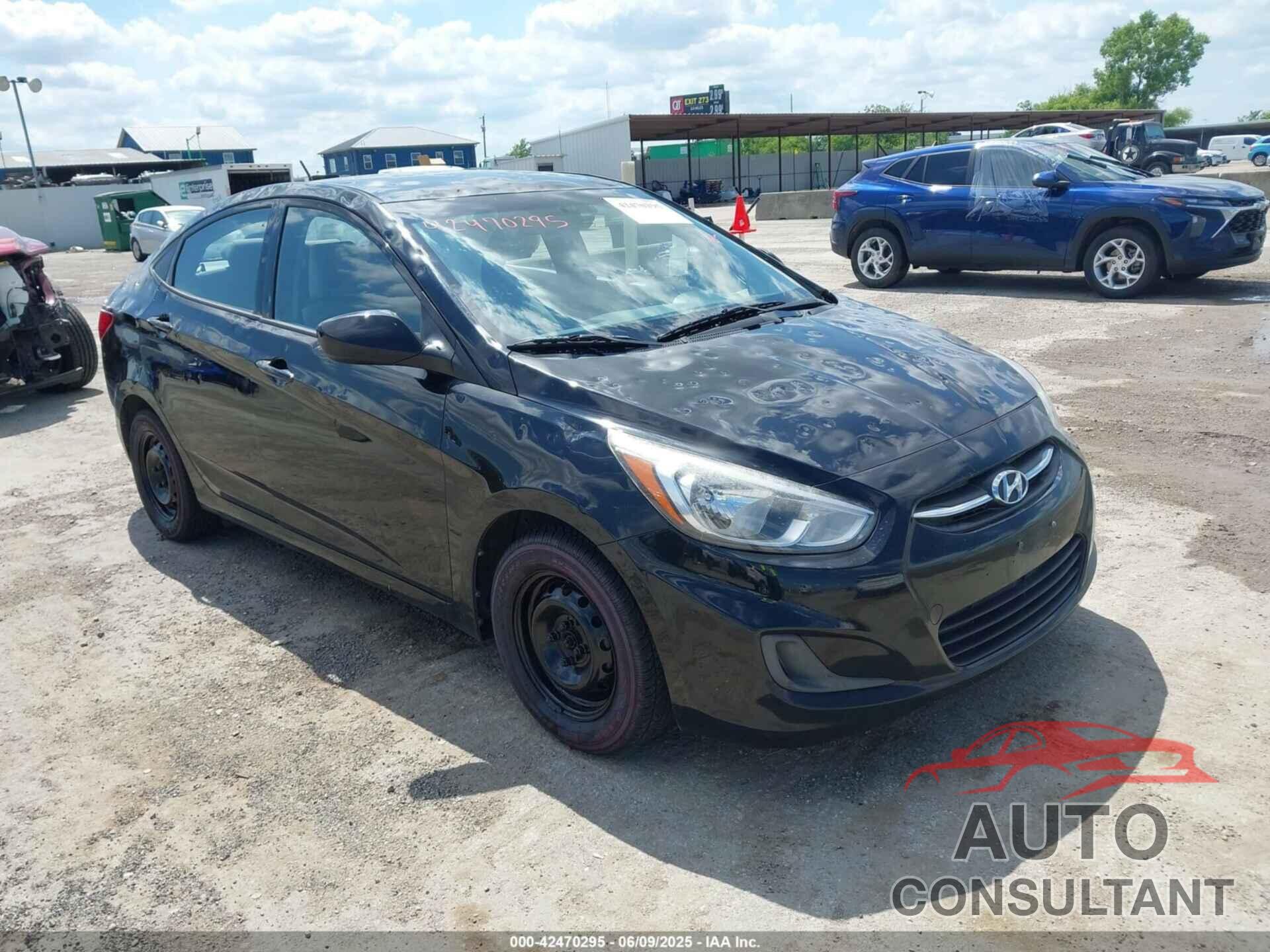 HYUNDAI ACCENT 2016 - KMHCT4AE8GU961661