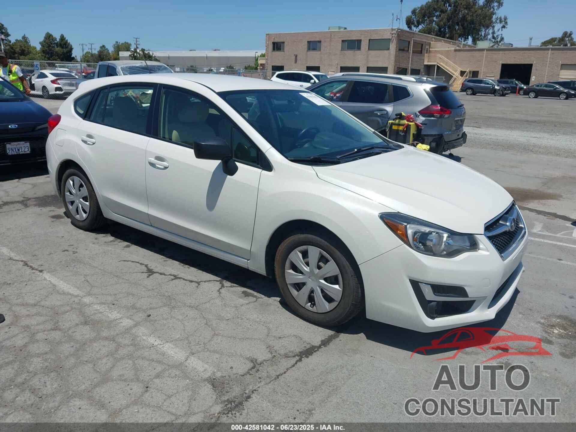 SUBARU IMPREZA 2015 - JF1GPAA62F8330483