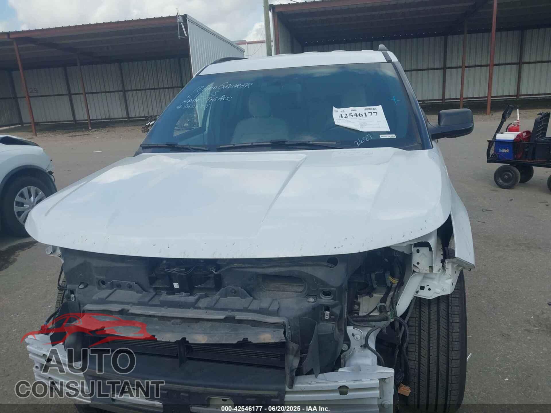 FORD EXPLORER 2018 - 1FM5K7B82JGB42687