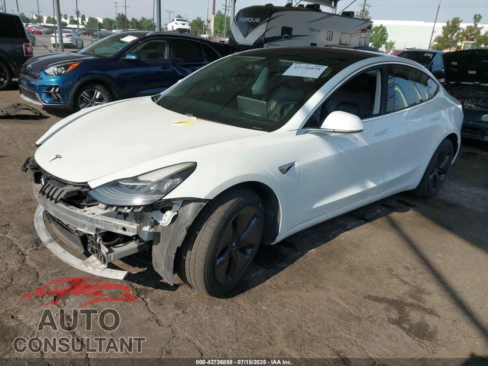 TESLA MODEL 3 2018 - 5YJ3E1EA7JF044277