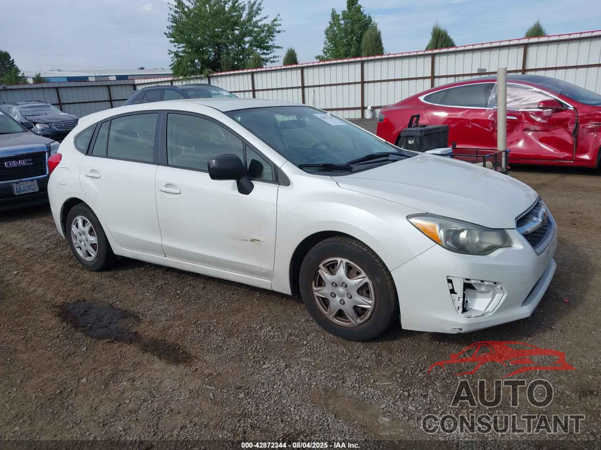 SUBARU IMPREZA 2014 - JF1GPAA62E8252897