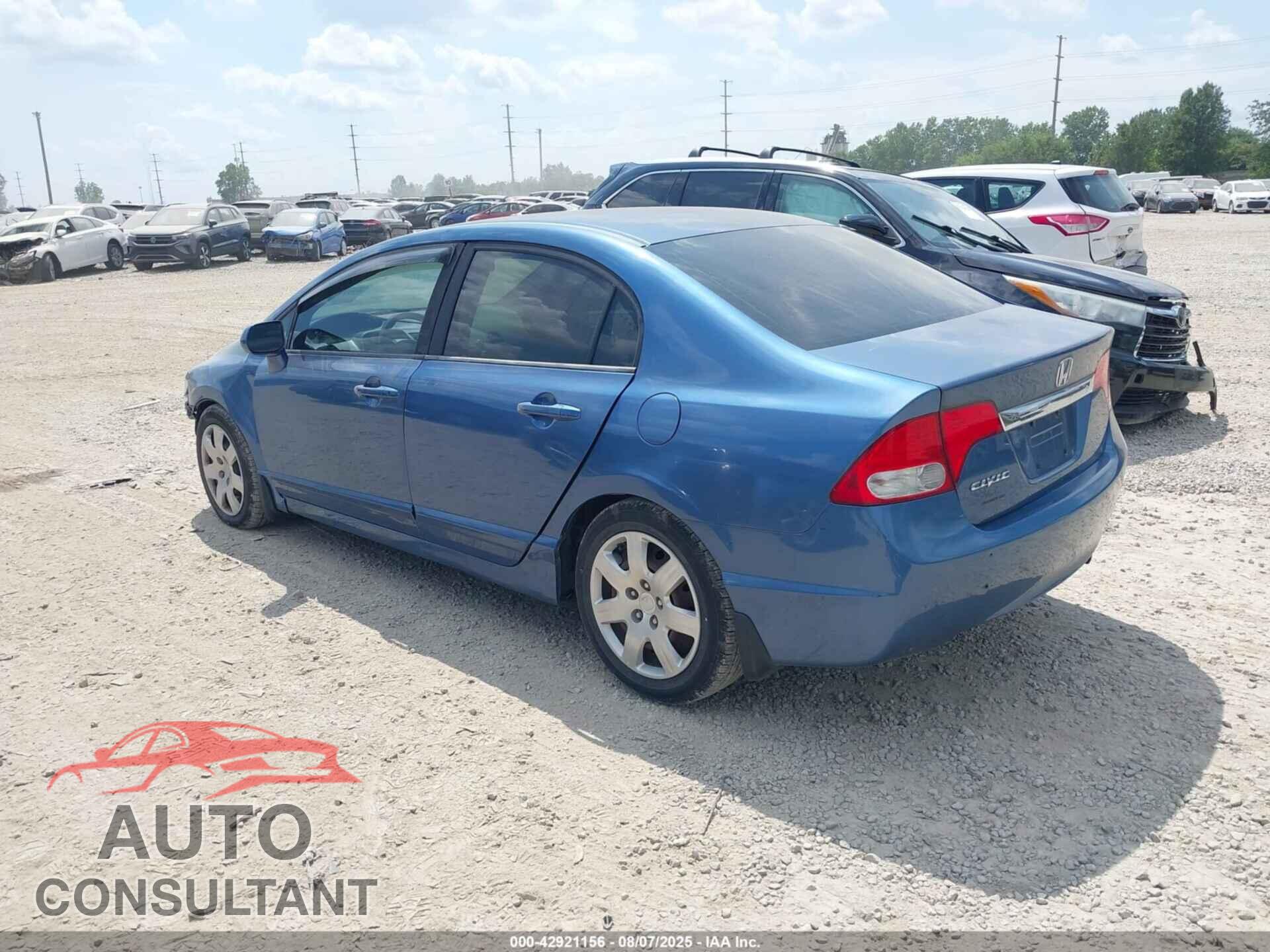 HONDA CIVIC 2010 - 19XFA1F5XAE034892