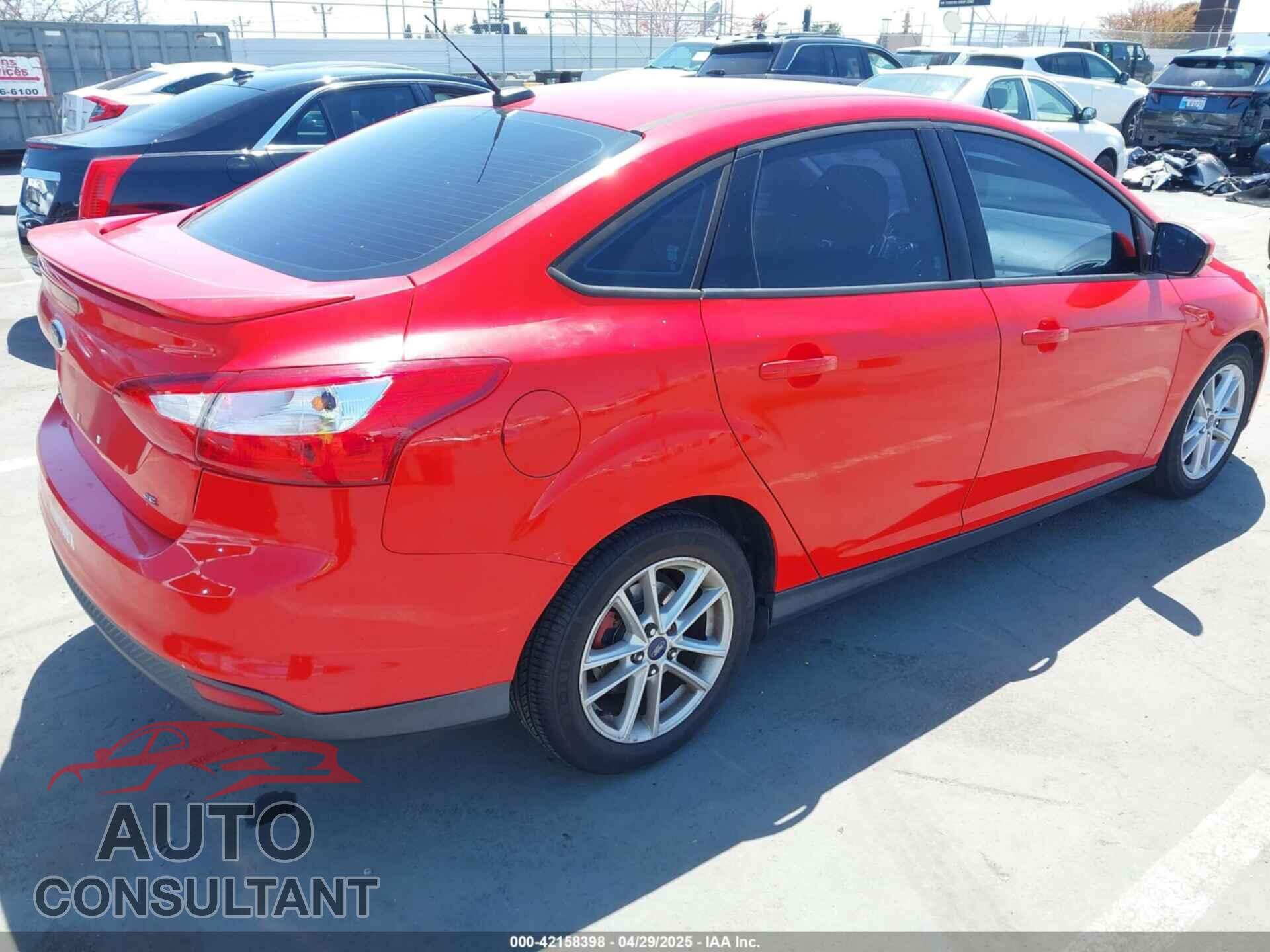 FORD FOCUS 2014 - 1FADP3F28EL323912