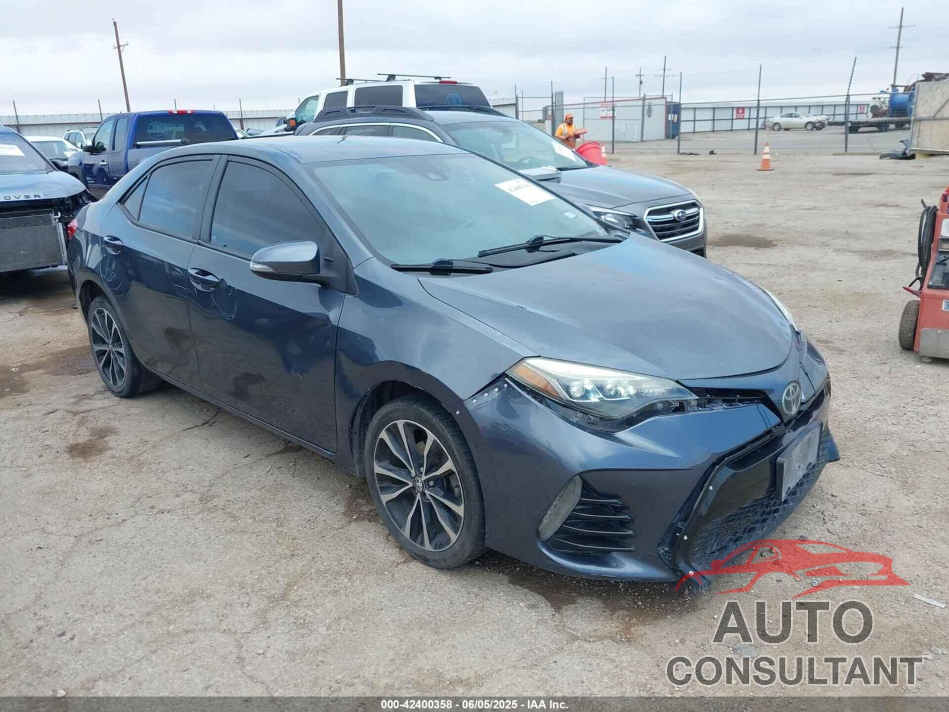 TOYOTA COROLLA 2017 - 5YFBURHE8HP599376
