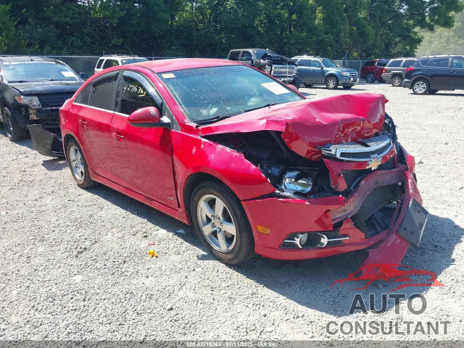 CHEVROLET CRUZE 2012 - 1G1PF5SC3C7122423