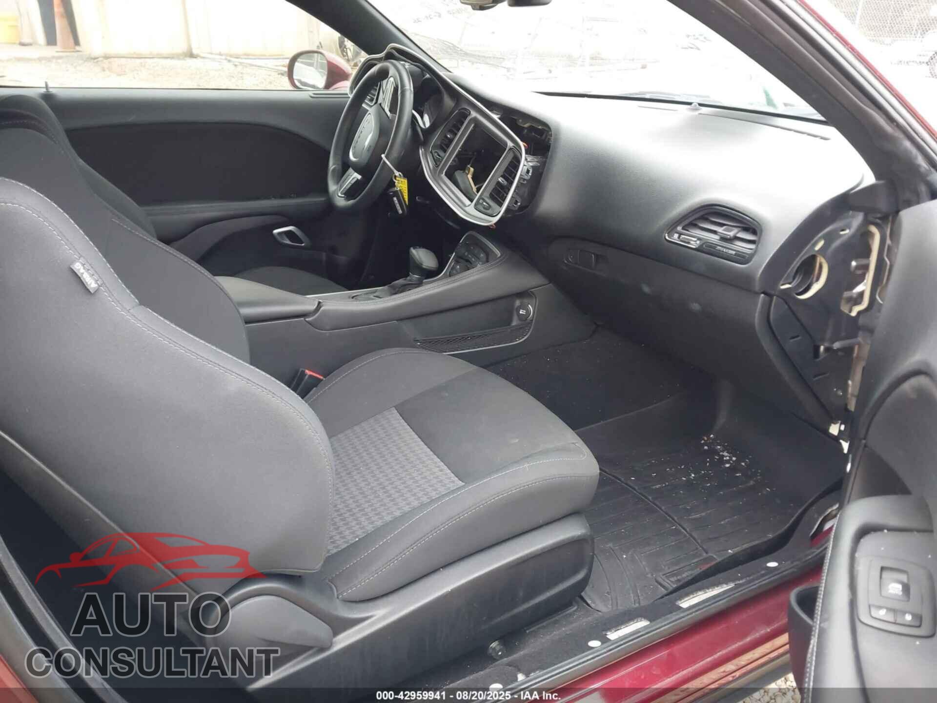 DODGE CHALLENGER 2019 - 2C3CDZFJ3KH606997