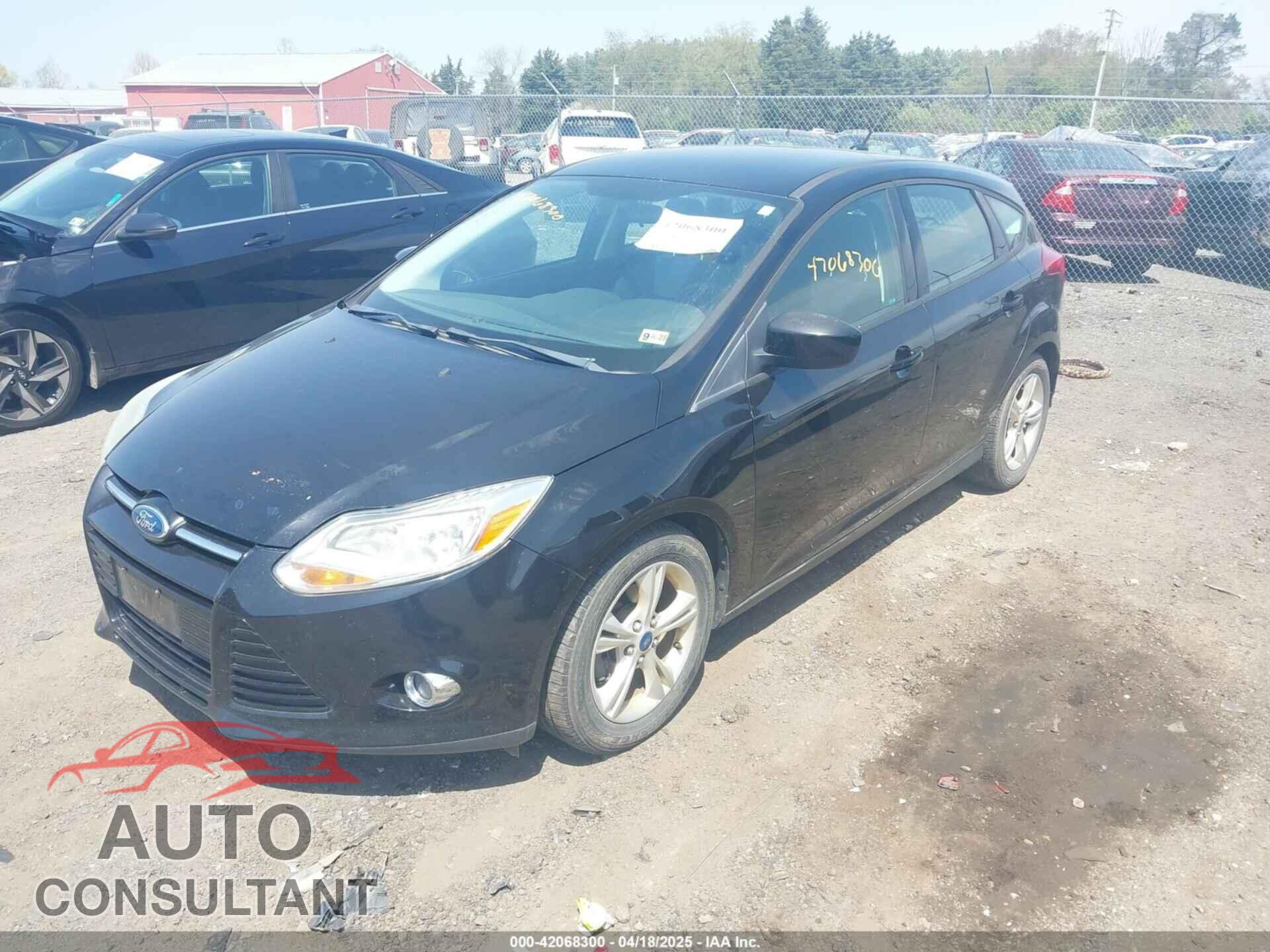 FORD FOCUS 2012 - 1FAHP3K26CL277260