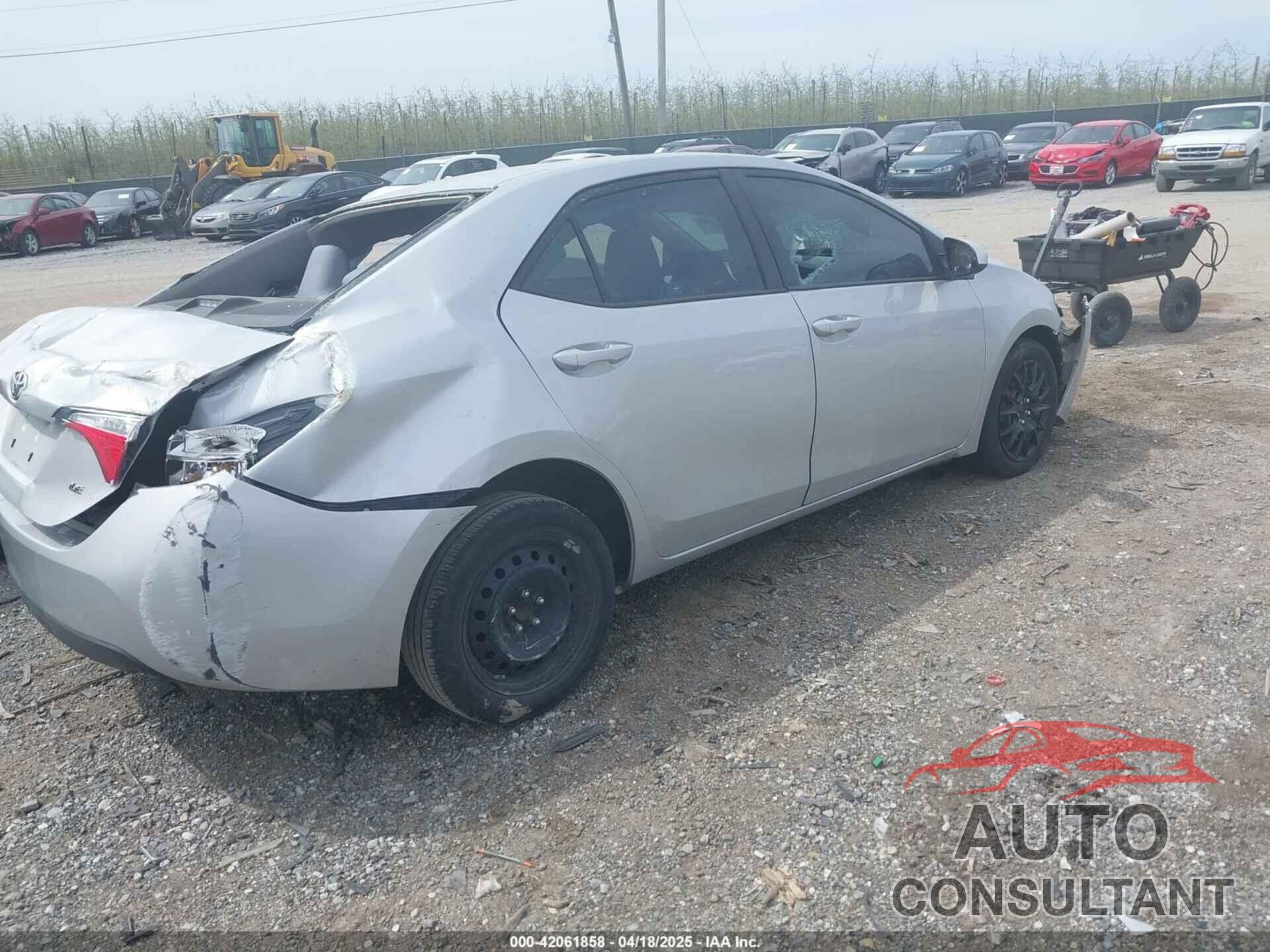 TOYOTA COROLLA 2017 - 2T1BURHE0HC782559