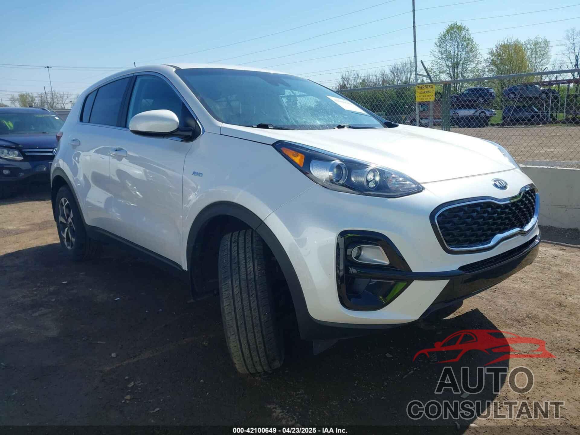KIA SPORTAGE 2022 - KNDPMCAC5N7966422