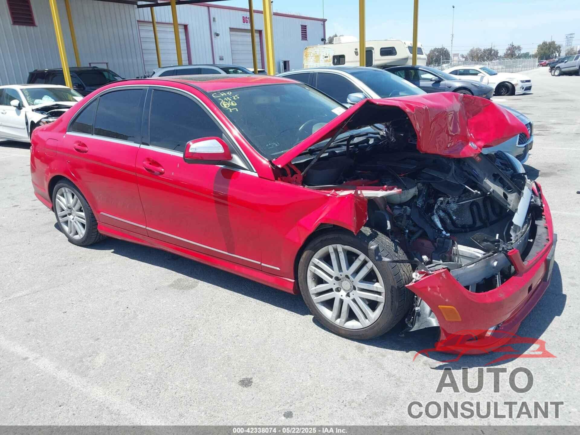 MERCEDES-BENZ C 300 2009 - WDDGF81X99R068707