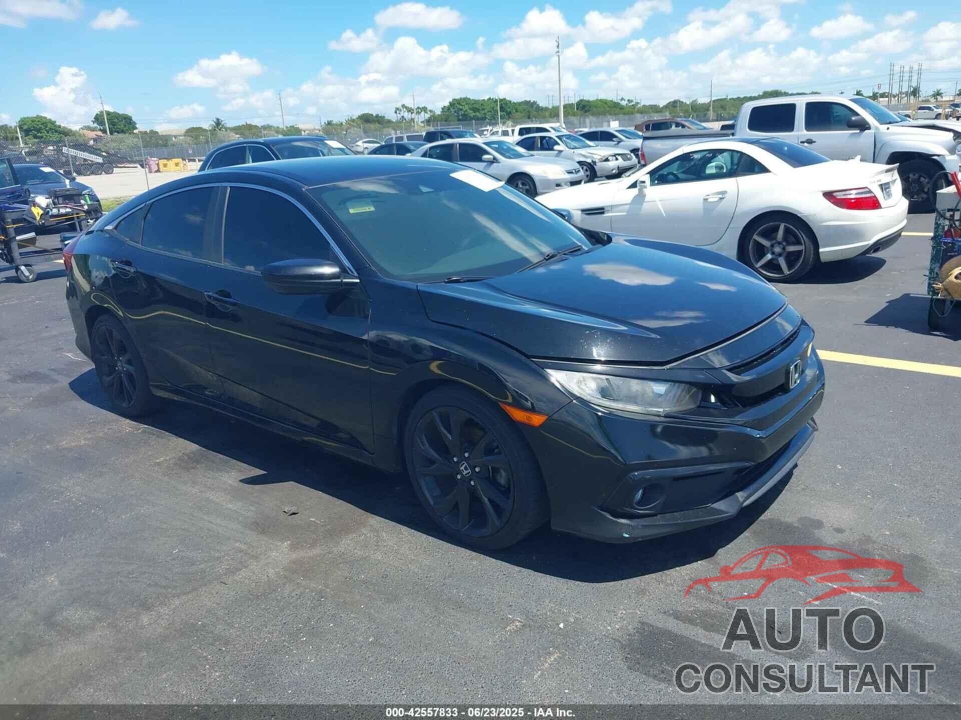 HONDA CIVIC 2020 - 19XFC2F82LE203316