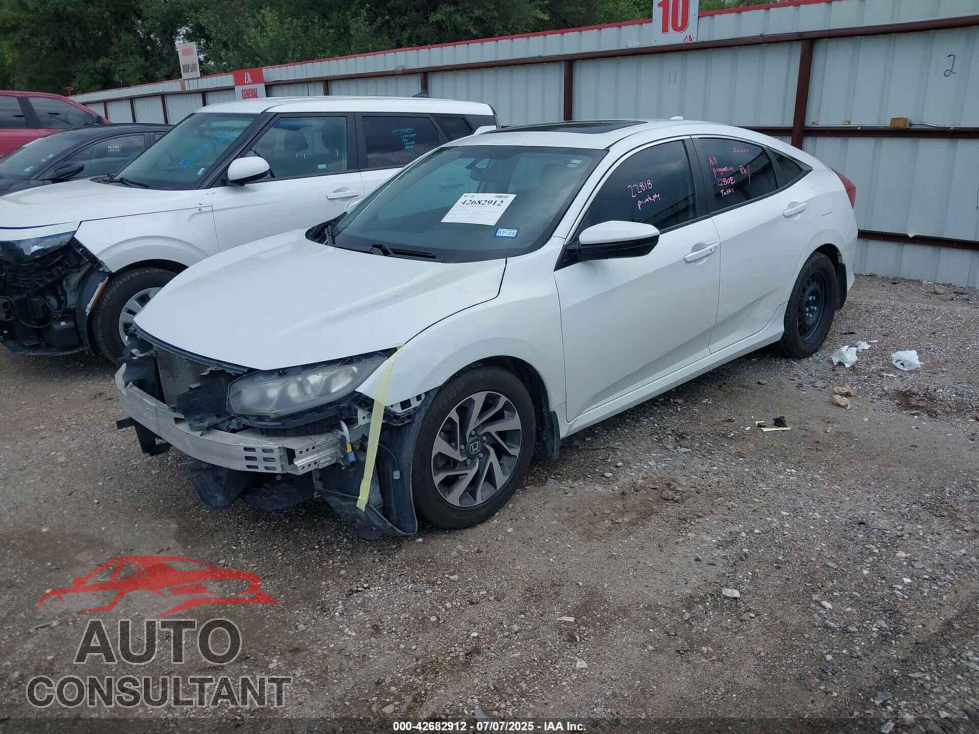 HONDA CIVIC 2017 - 19XFC2F74HE014777