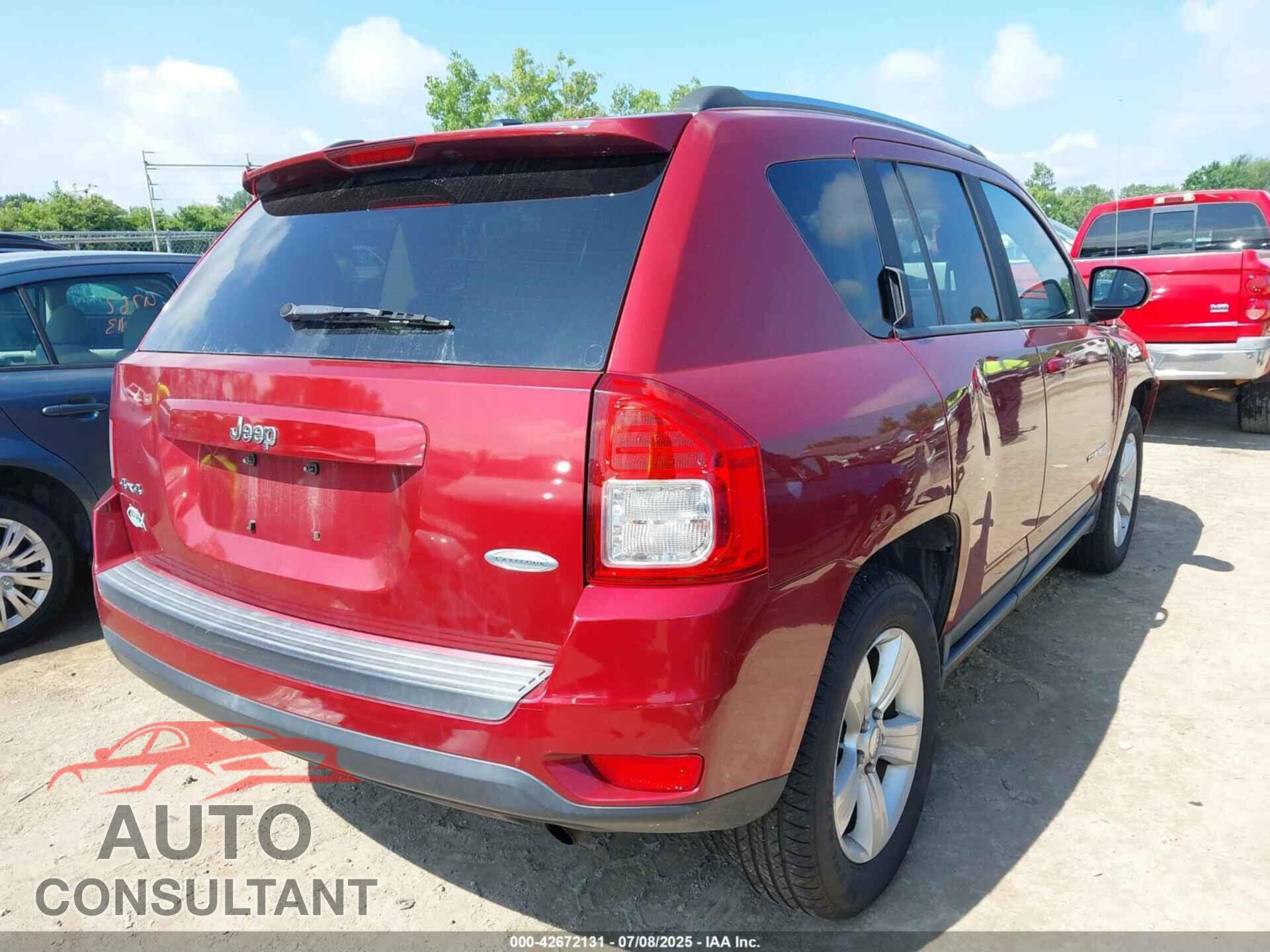 JEEP COMPASS 2011 - 1J4NF1FB7BD135629