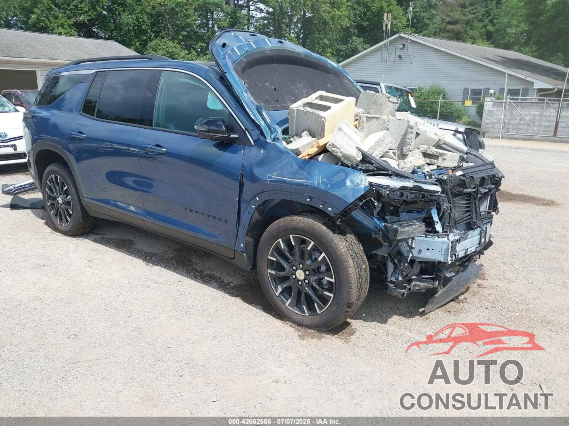 CHEVROLET TRAVERSE 2025 - 1GNEVGRS1SJ186138