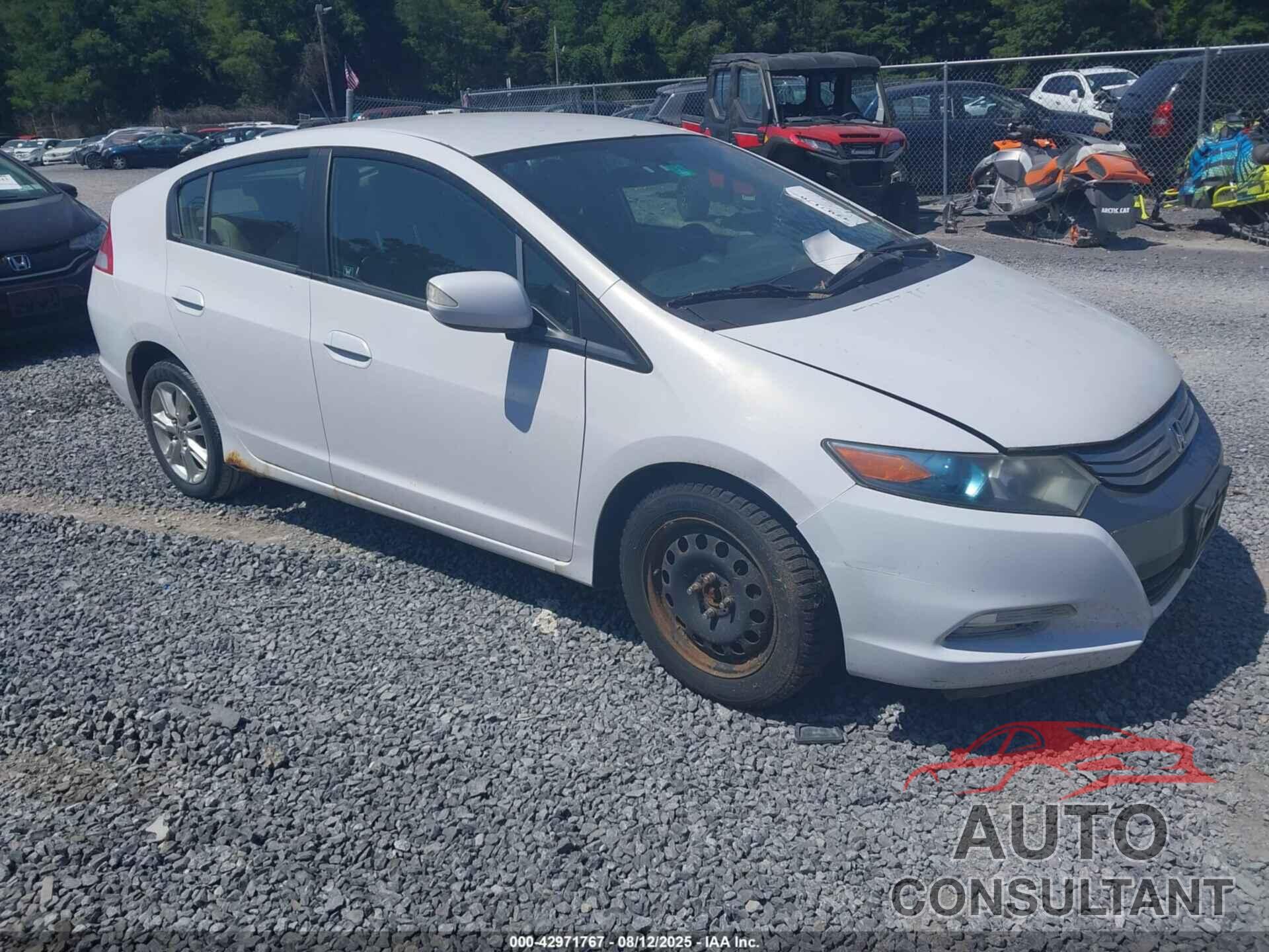 HONDA INSIGHT 2010 - JHMZE2H77AS040747