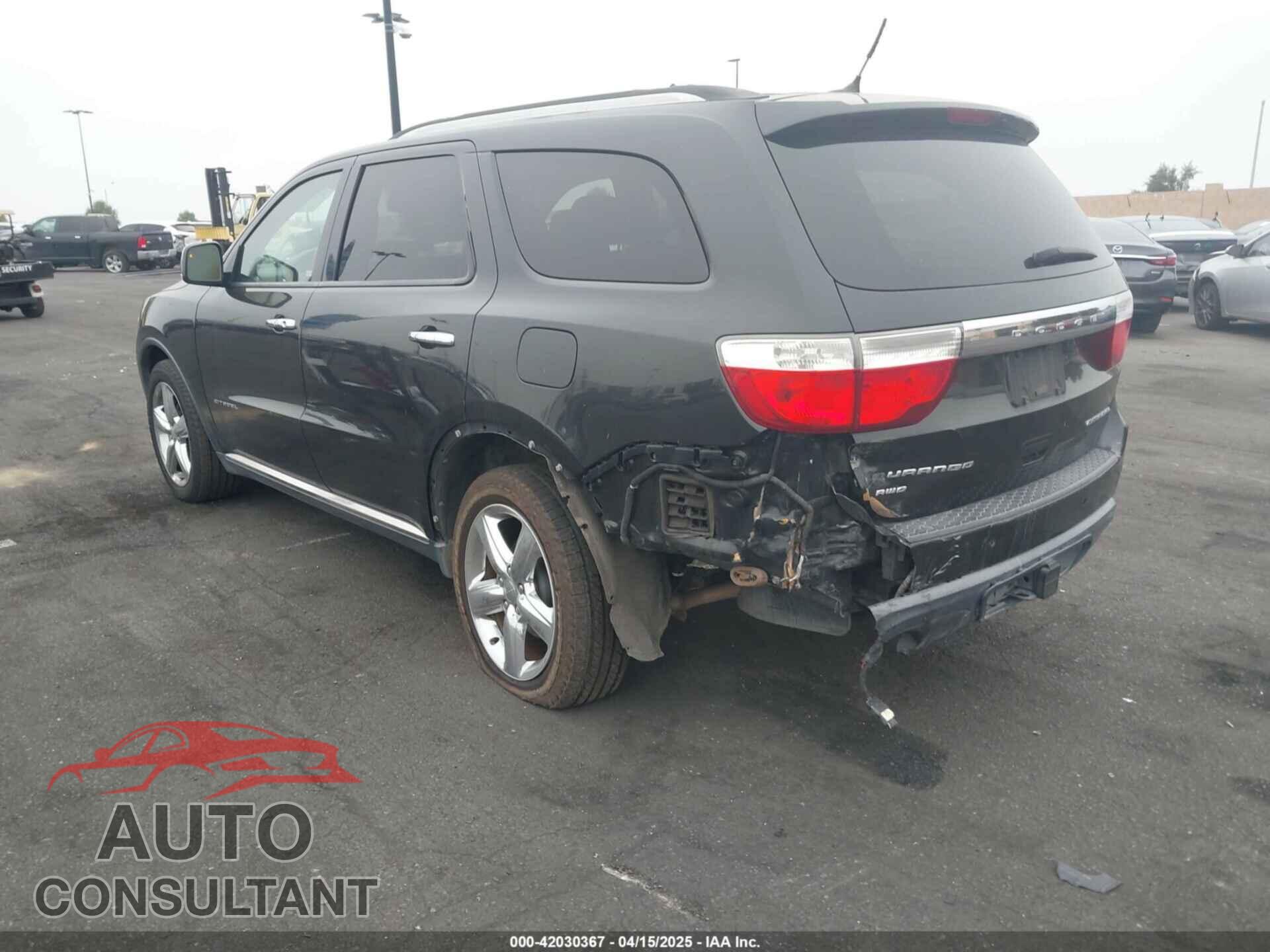 DODGE DURANGO 2012 - 1C4SDJET0CC322954