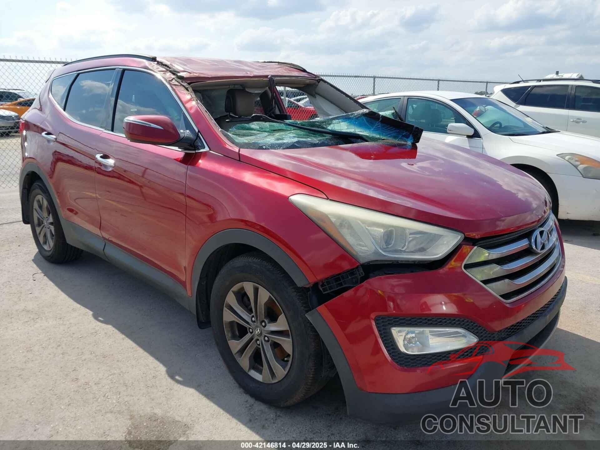 HYUNDAI SANTA FE 2013 - 5XYZU3LB1DG096635
