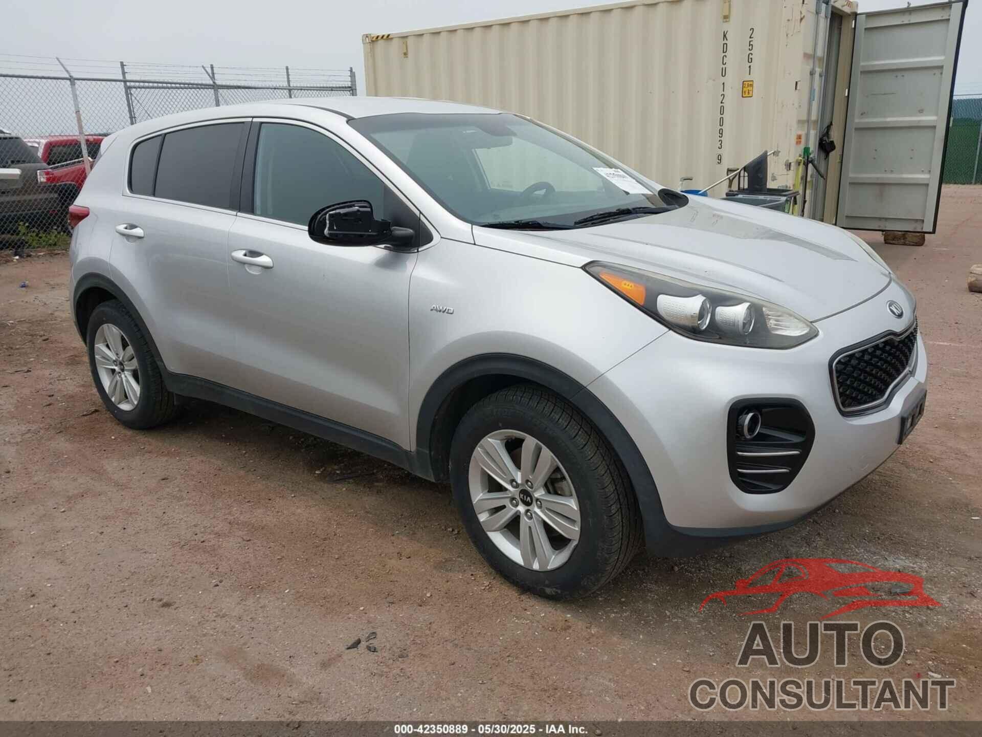 KIA SPORTAGE 2017 - KNDPMCAC7H7055707