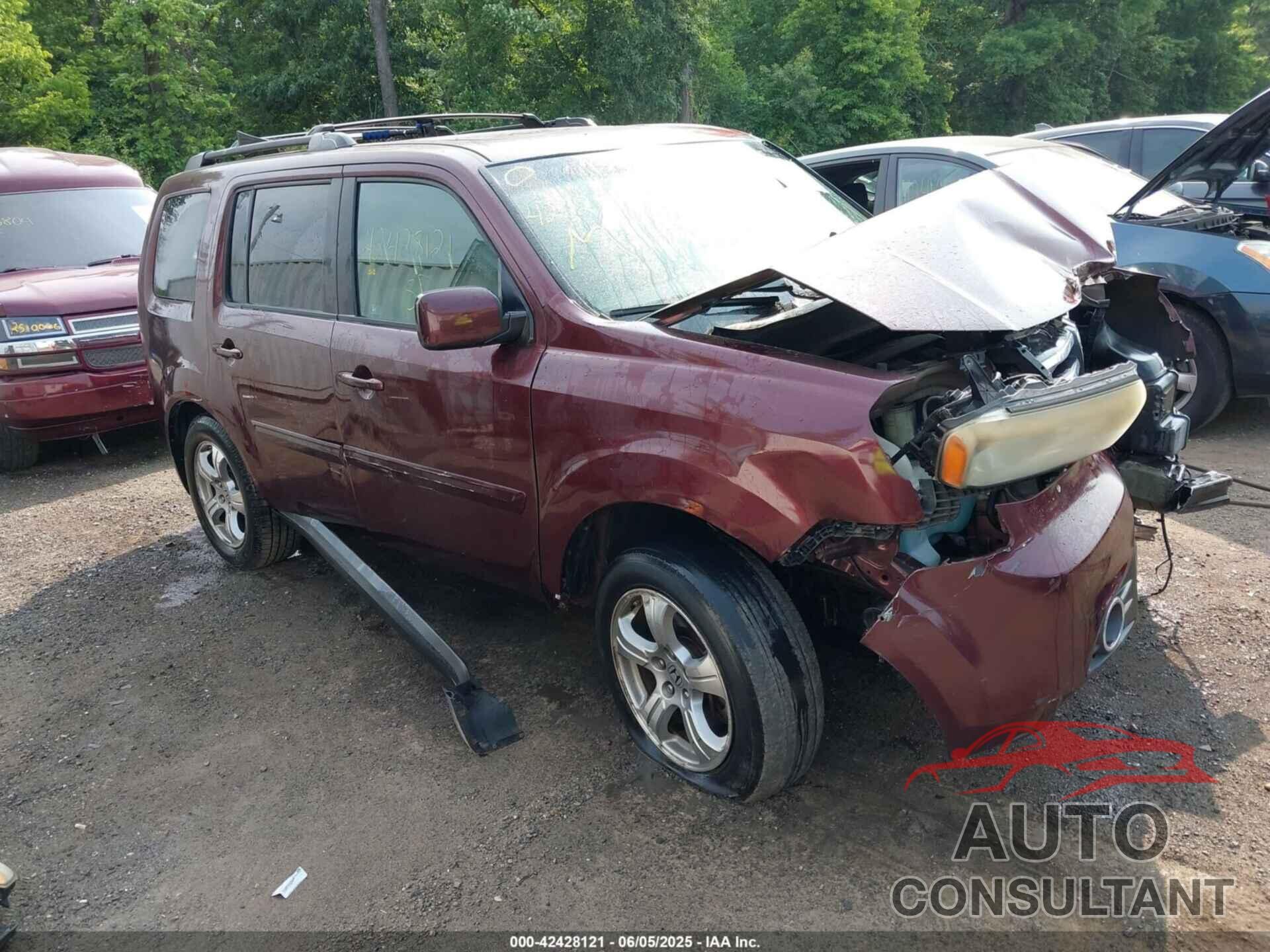 HONDA PILOT 2012 - 5FNYF4H57CB034855