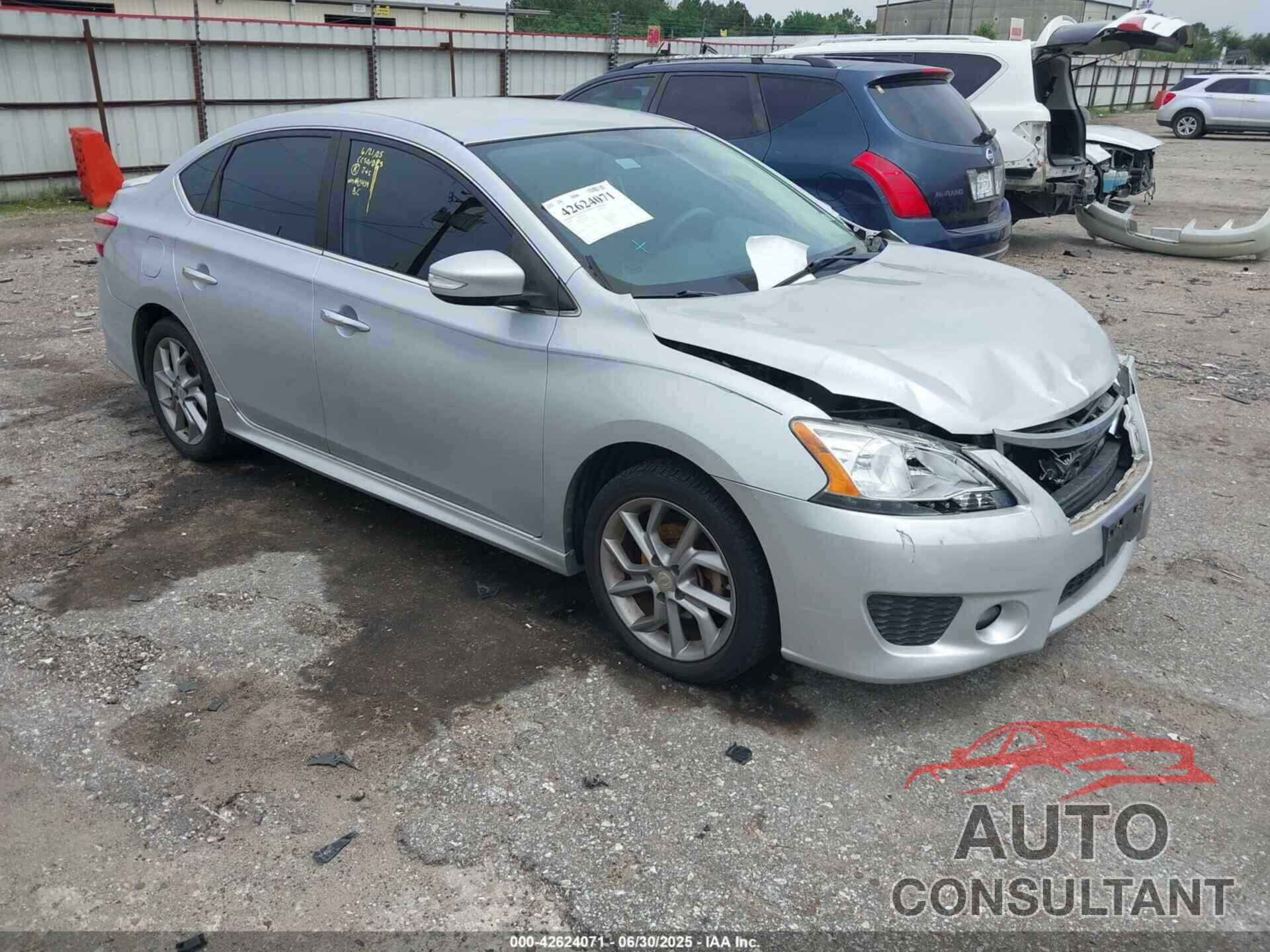 NISSAN SENTRA 2015 - 3N1AB7AP1FY230439