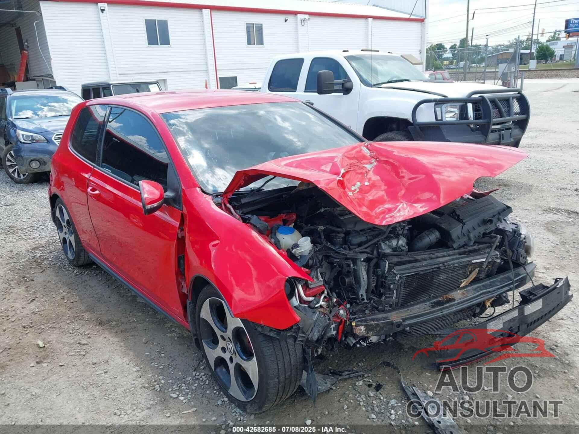 VOLKSWAGEN GTI 2012 - WVWFD7AJ6CW143311