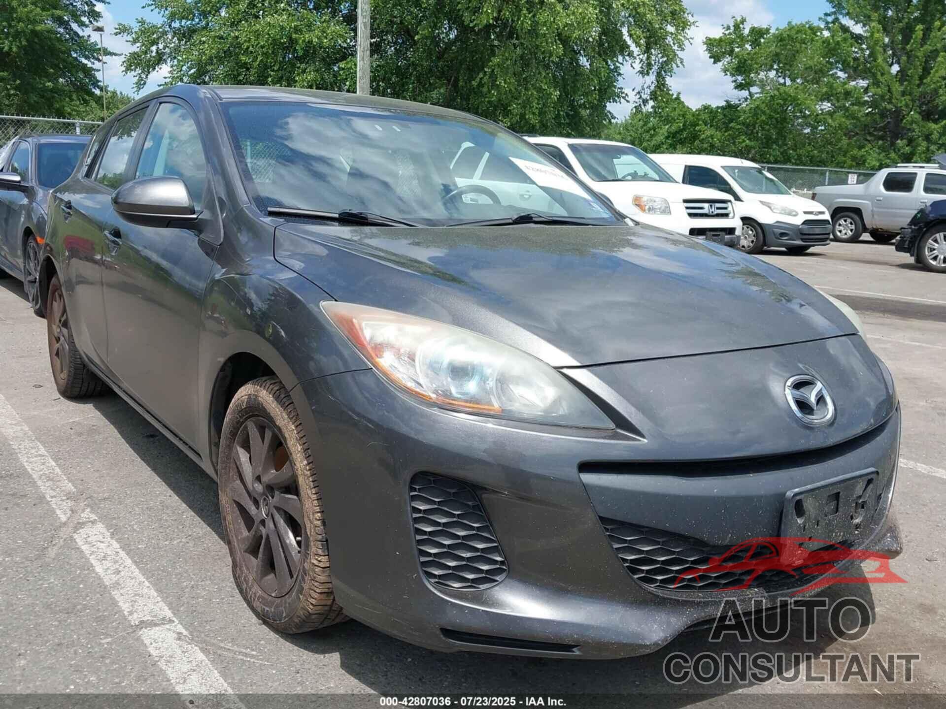MAZDA MAZDA3 2013 - JM1BL1LP2D1767623