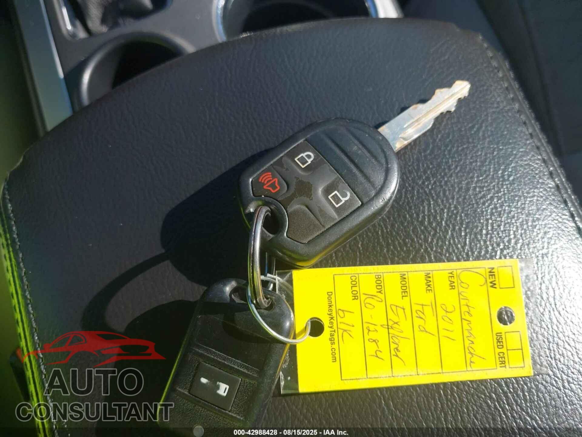 FORD EXPLORER 2011 - 1FMHK7B87BGA34788