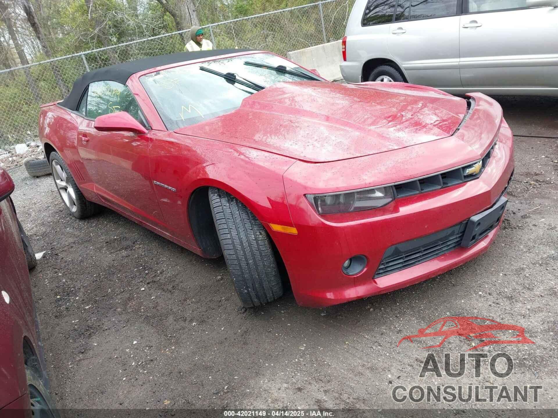 CHEVROLET CAMARO 2014 - 2G1FC3D3XE9168855