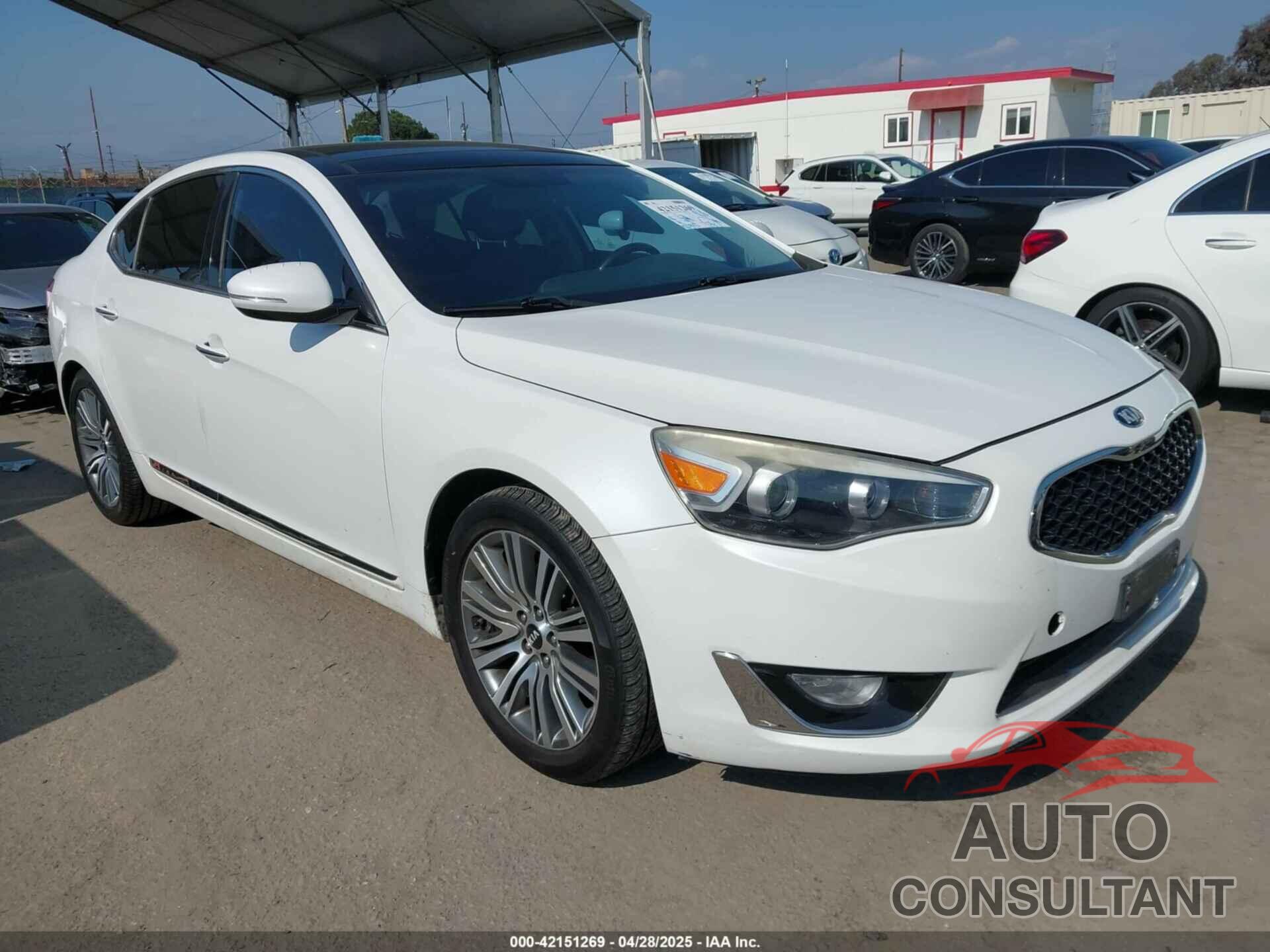 KIA CADENZA 2016 - KNALN4D75G5218796