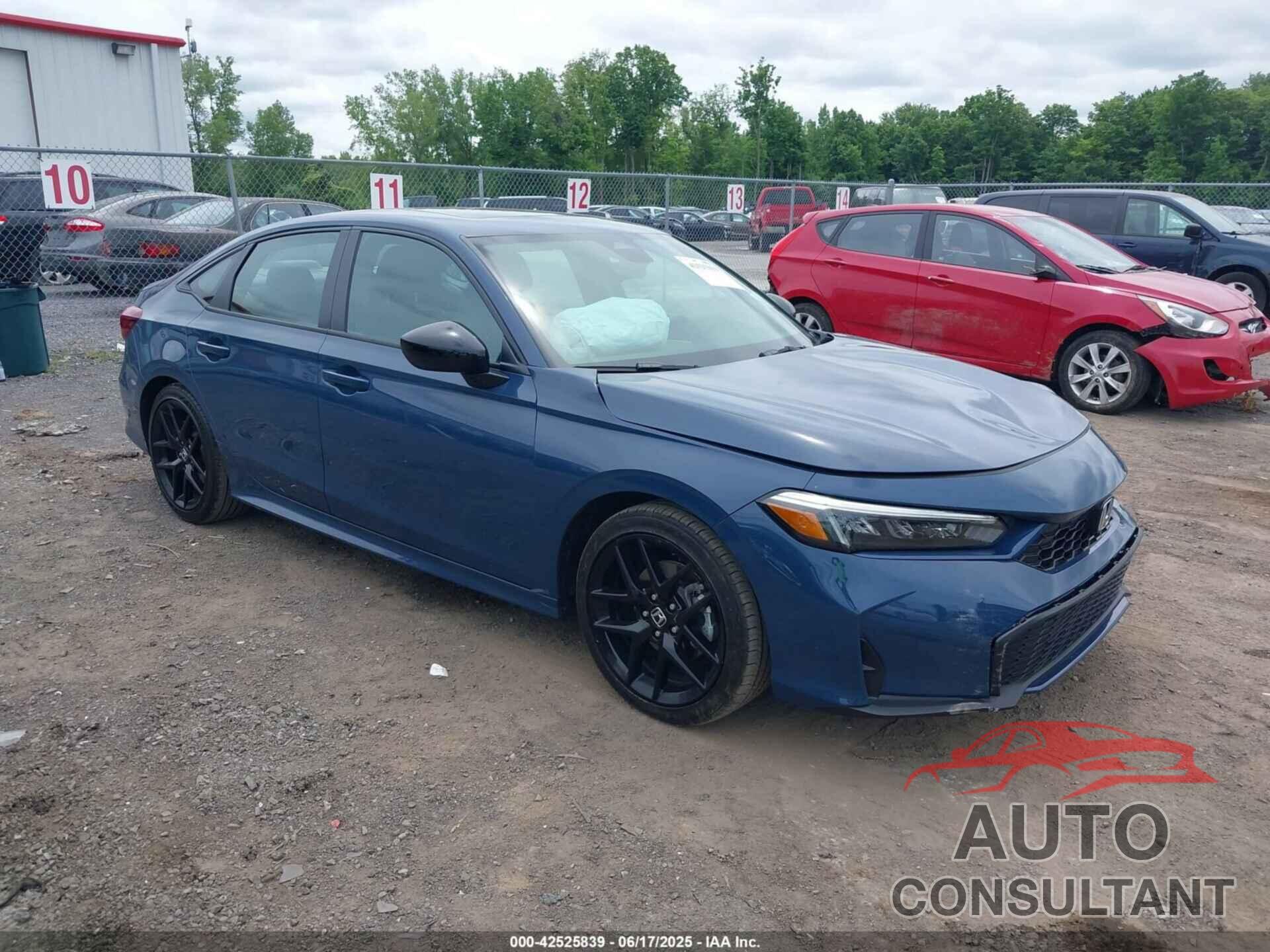 HONDA CIVIC HYBRID 2025 - 2HGFE4F86SH333870