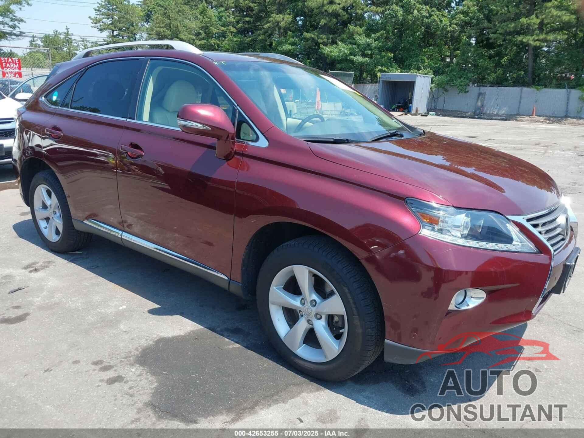 LEXUS RX 350 2013 - 2T2BK1BA9DC191066