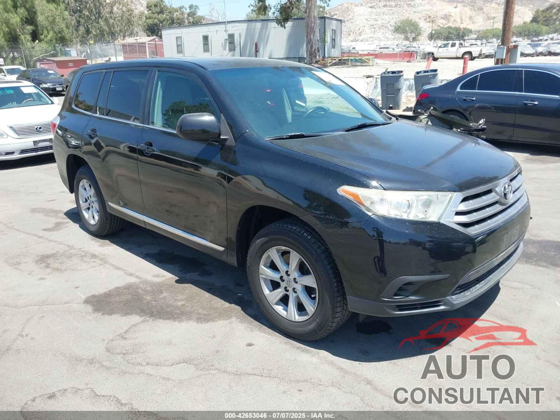 TOYOTA HIGHLANDER 2013 - 5TDZA3EHXDS031814