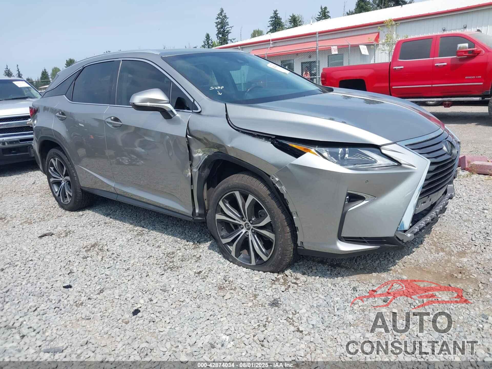LEXUS RX 350 2019 - 2T2BZMCA8KC199202