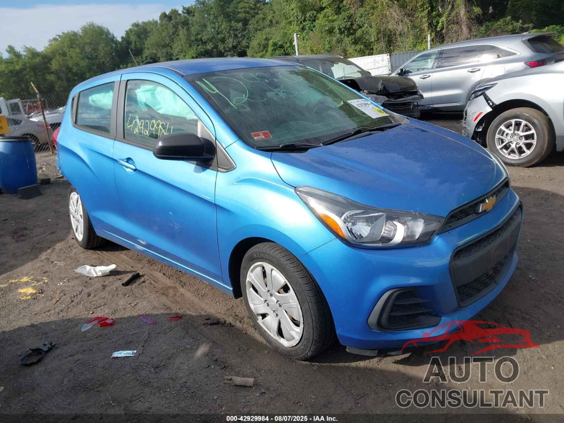 CHEVROLET SPARK 2017 - KL8CB6SAXHC775795