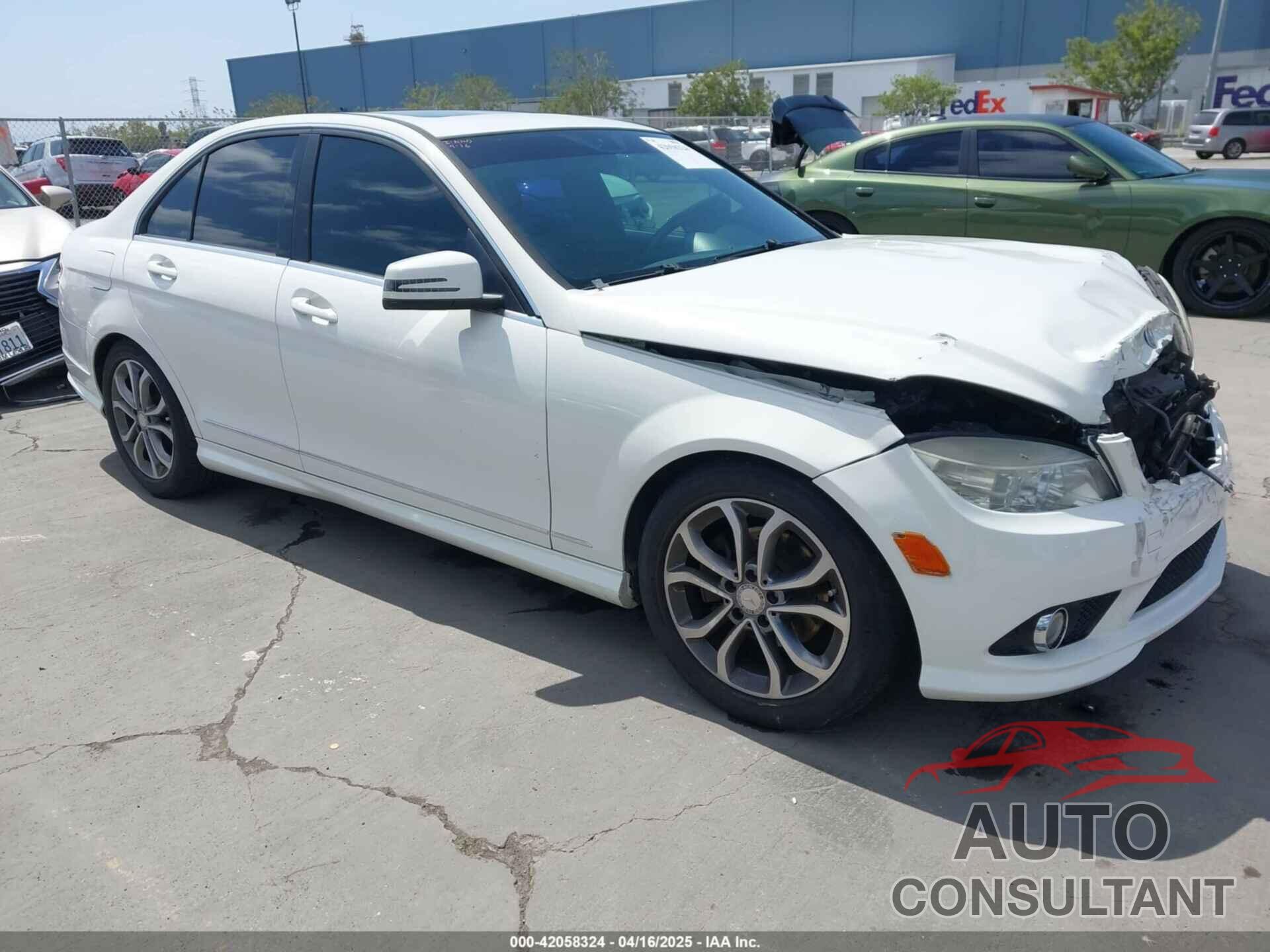 MERCEDES-BENZ C 300 2010 - WDDGF5EB8AF444008