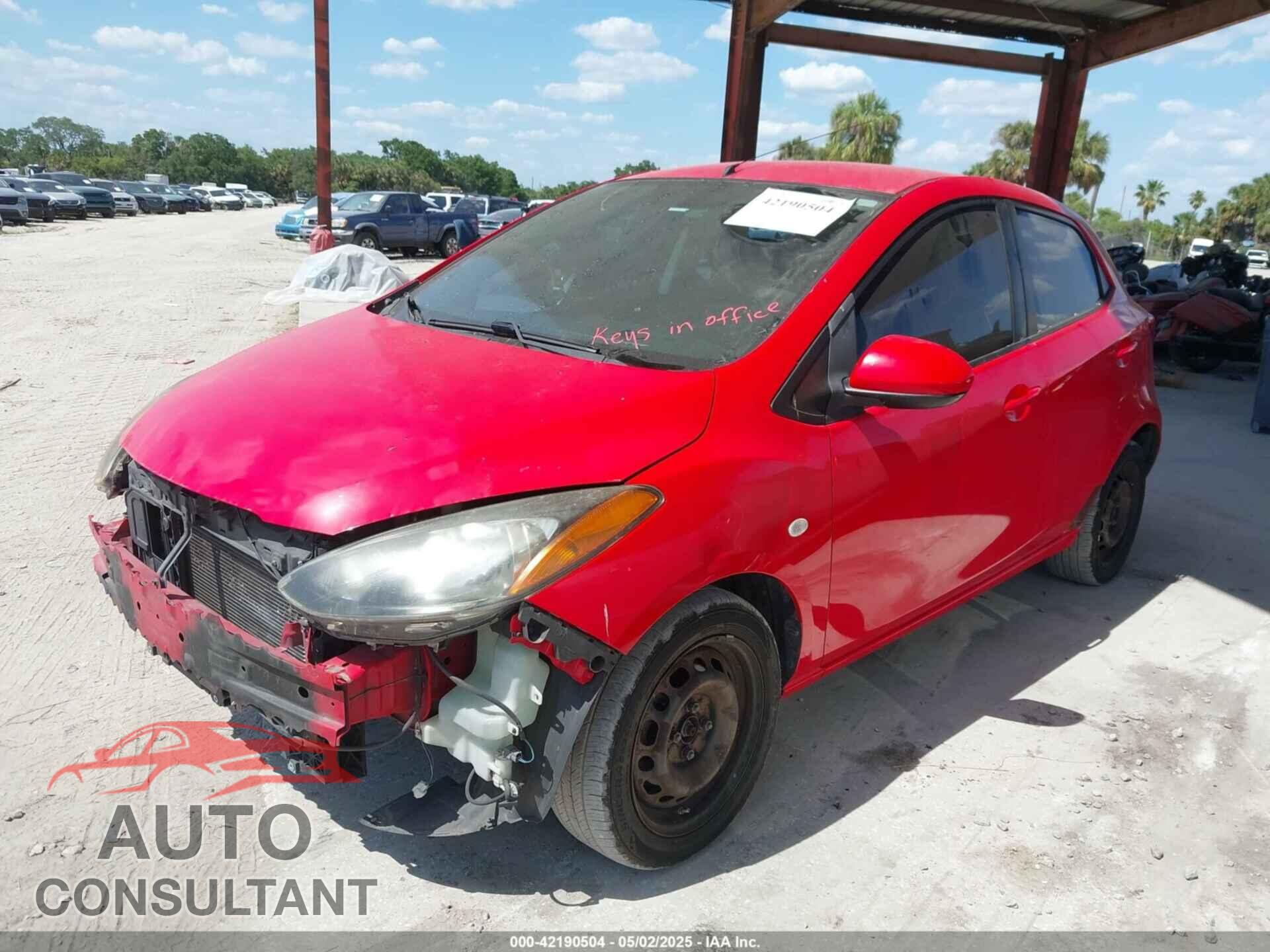 MAZDA MAZDA2 2014 - JM1DE1KY4E0174415