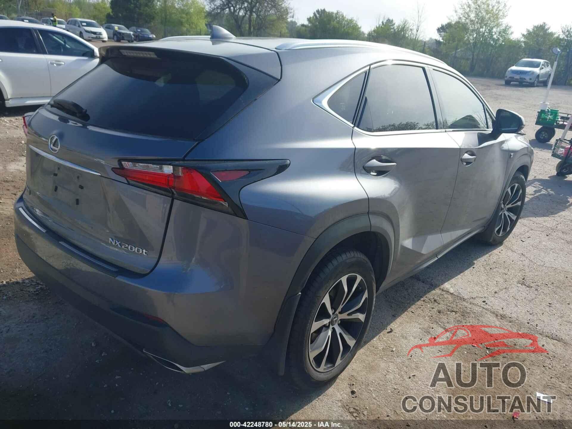 LEXUS NX 200T 2017 - JTJBARBZ8H2110121