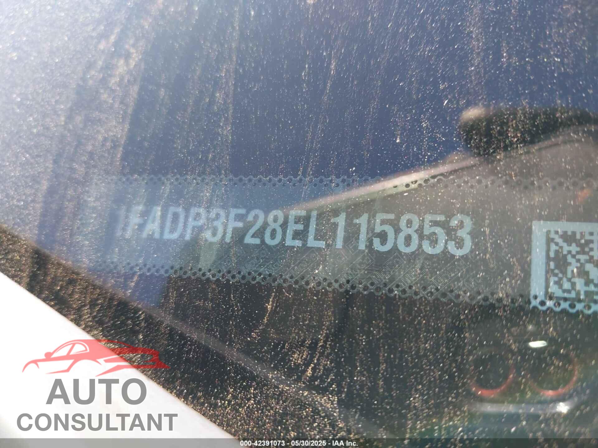 FORD FOCUS 2014 - 1FADP3F28EL115853