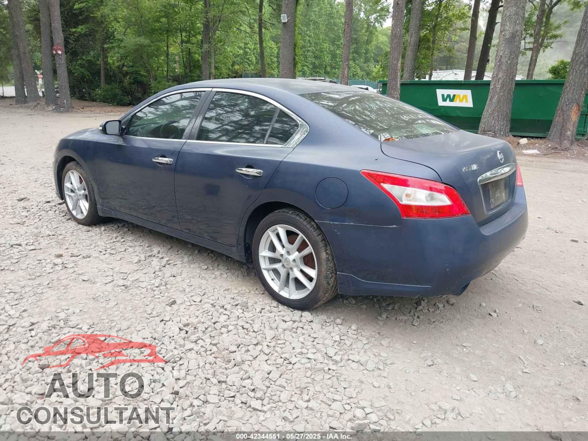 NISSAN MAXIMA 2009 - 1N4AA51E19C845238