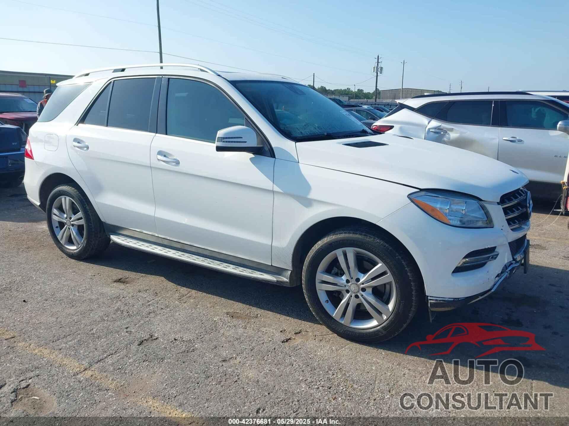 MERCEDES-BENZ ML 350 2015 - 4JGDA5JB3FA563523