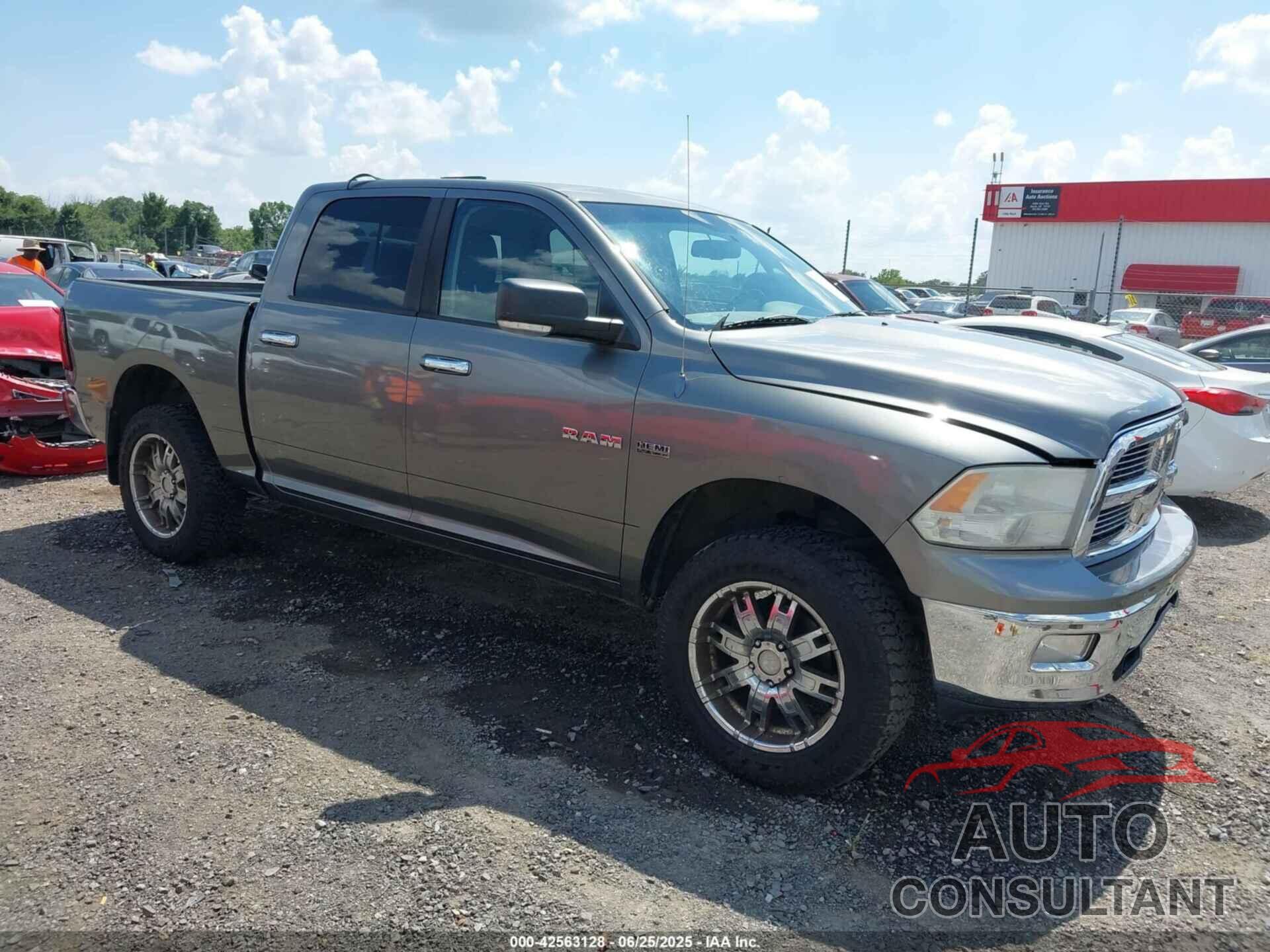 DODGE RAM 1500 2009 - 1D3HV13T69S718192