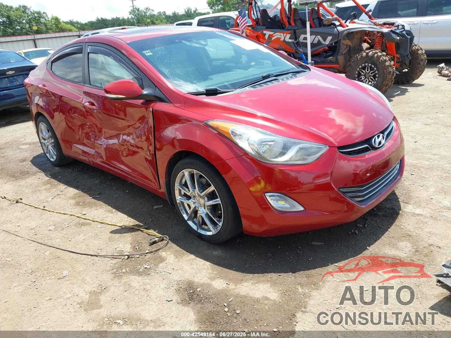 HYUNDAI ELANTRA 2013 - 5NPDH4AE2DH253891