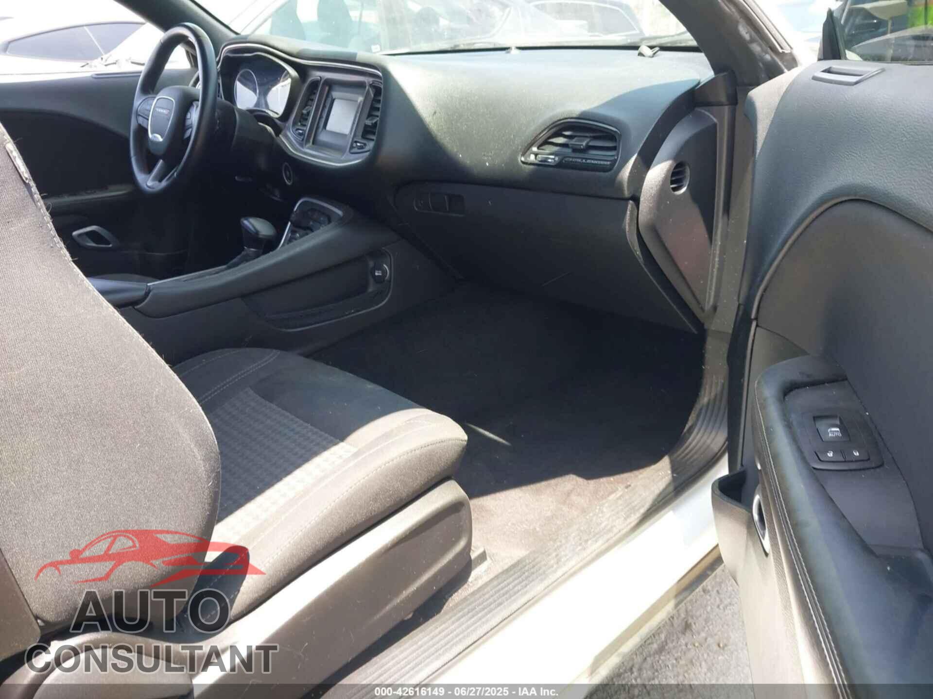 DODGE CHALLENGER 2016 - 2C3CDZAG4GH254905