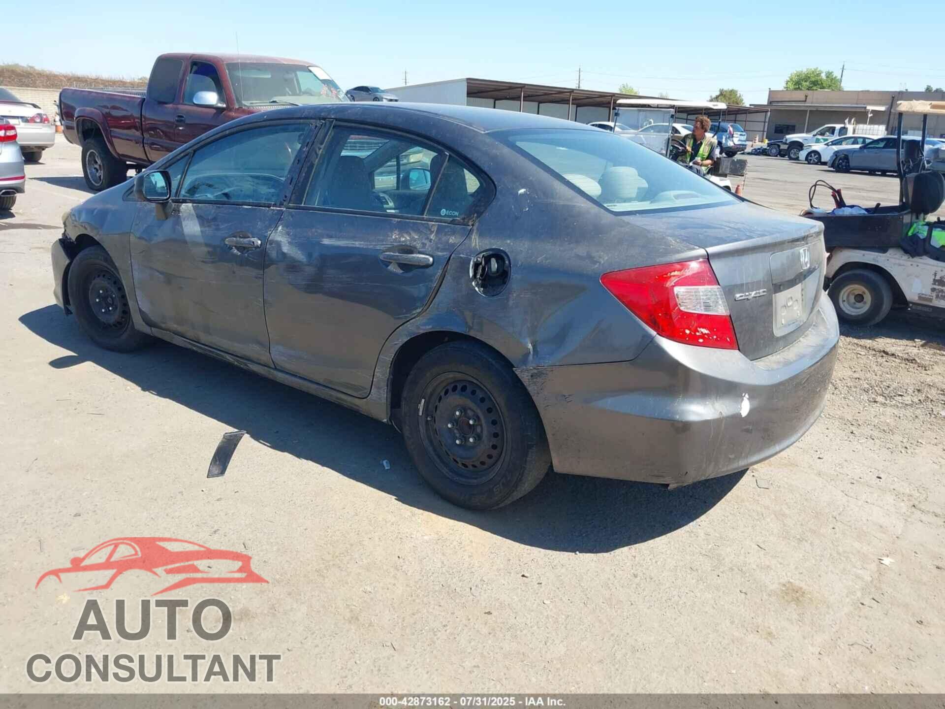 HONDA CIVIC 2012 - 2HGFB2F53CH501548