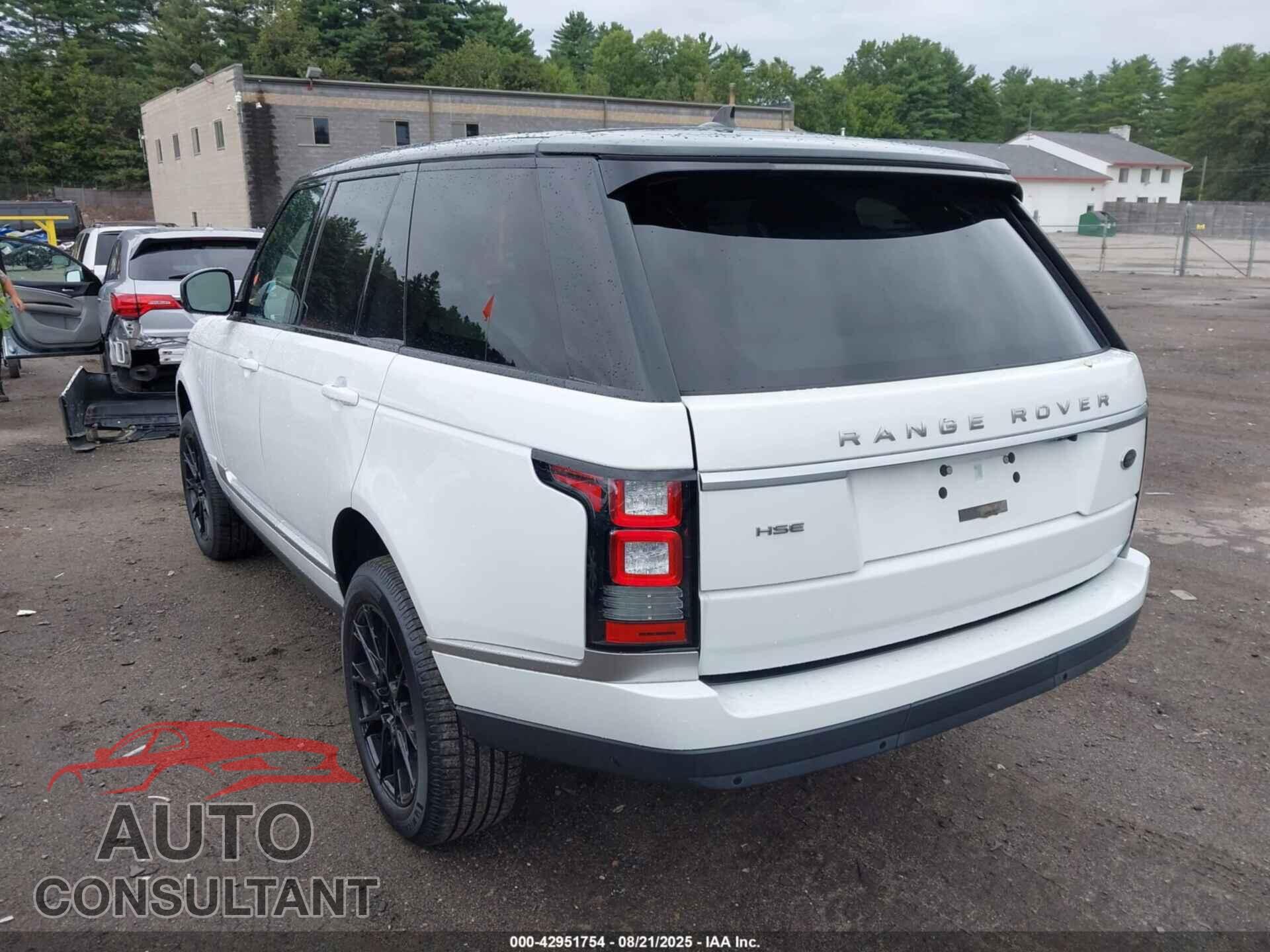 LAND ROVER RANGE ROVER 2016 - SALGS2PF4GA287502