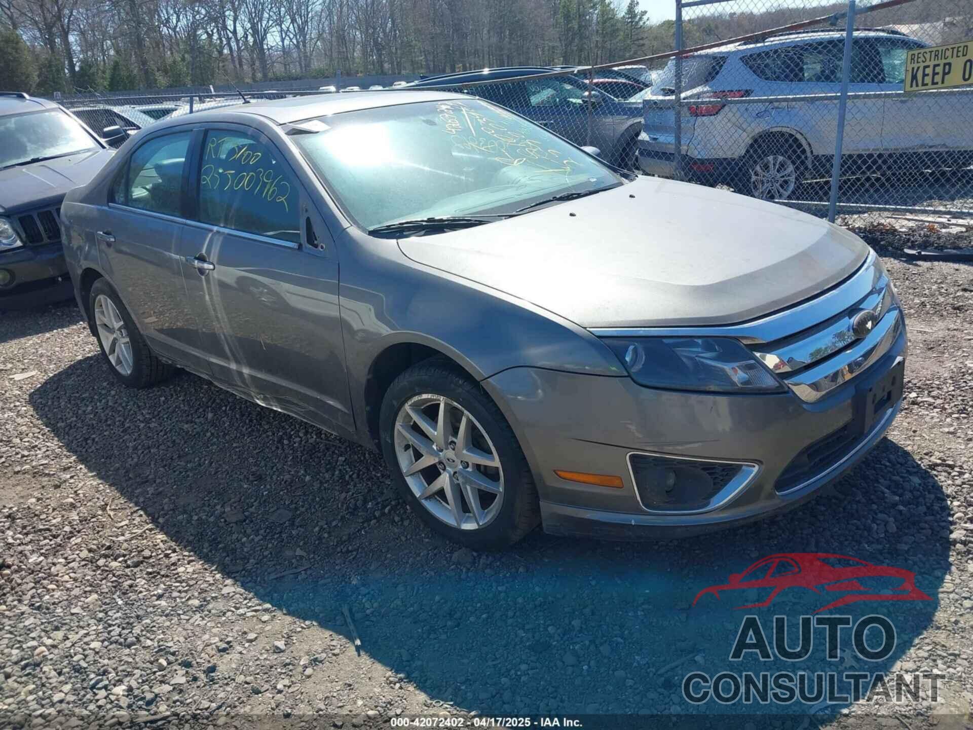 FORD FUSION 2010 - 3FAHP0JG3AR334900